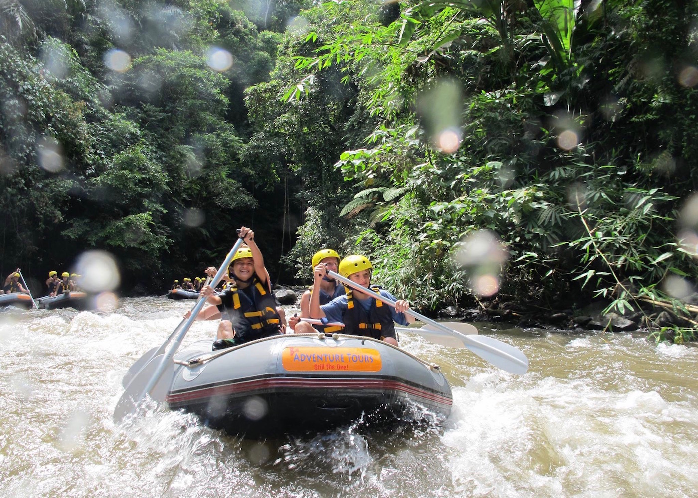 White water rafting Mason Adventure | things to do in Bali with kids