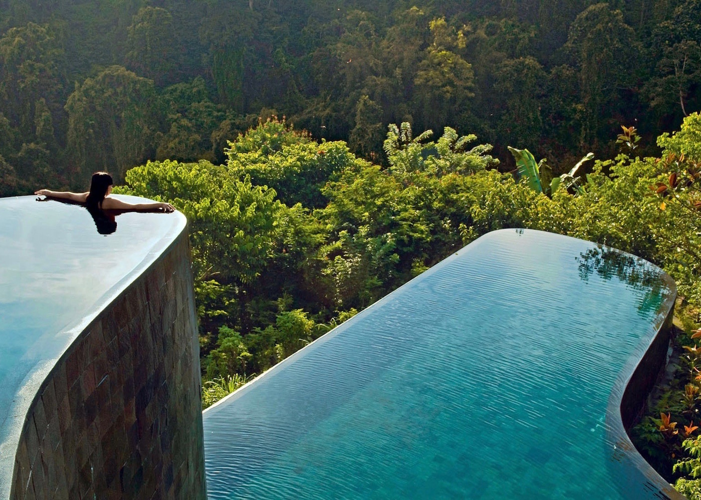 Head to Hanging Gardens of Bali for one of the best infinity pools in Bali