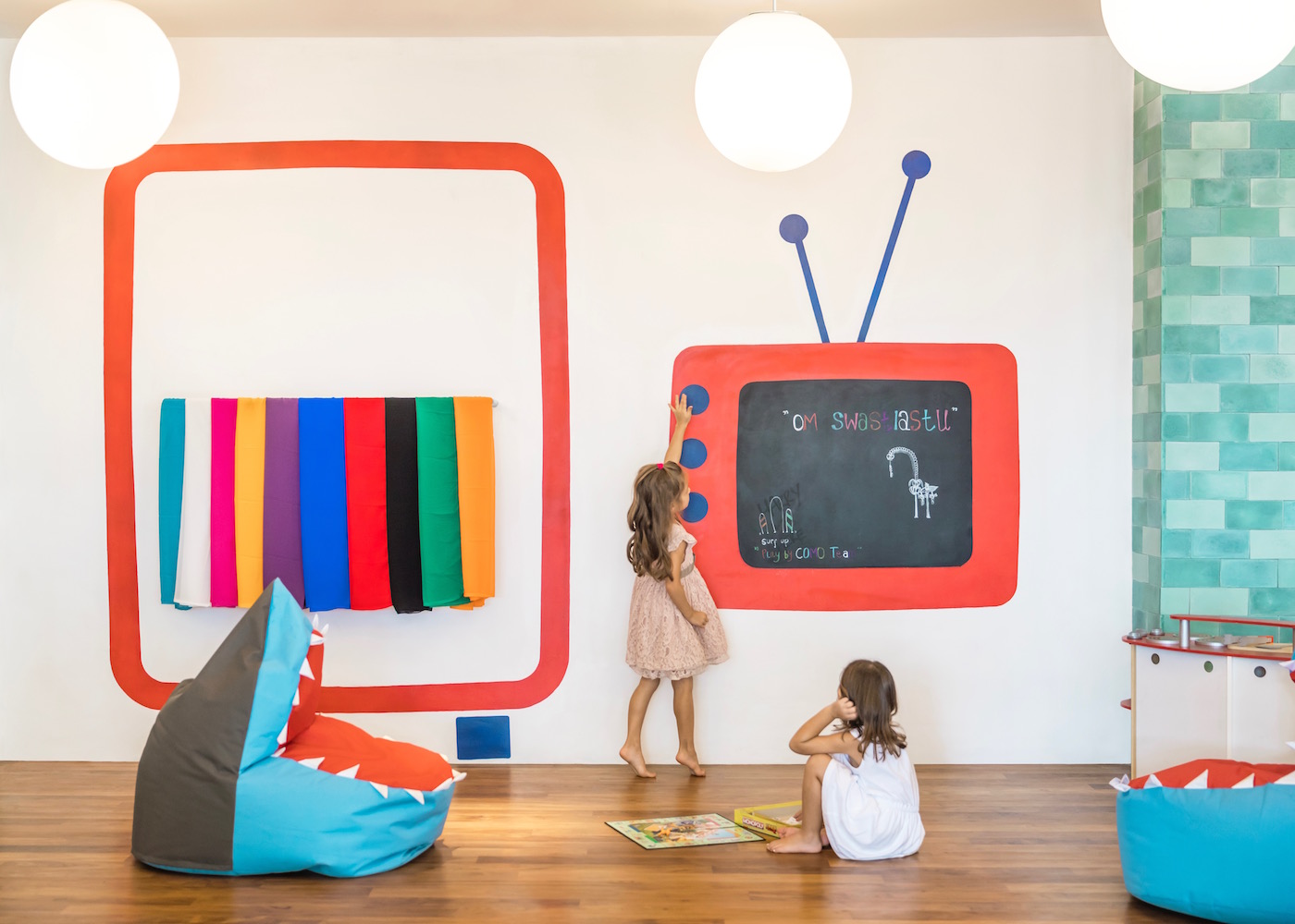 The Play at COMO kids club at COMO Uma Canggu - one of the best family friendly hotels in Bali Indonesia, for families with kids in Canggu