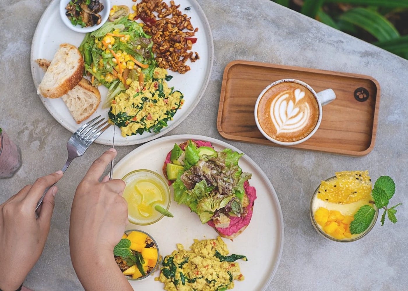 Manggis cafe in Canggu - one of the best vegan restaurants in Bali Indonesia