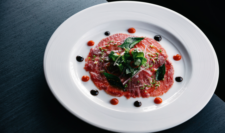 Wagyu beed carpaccio