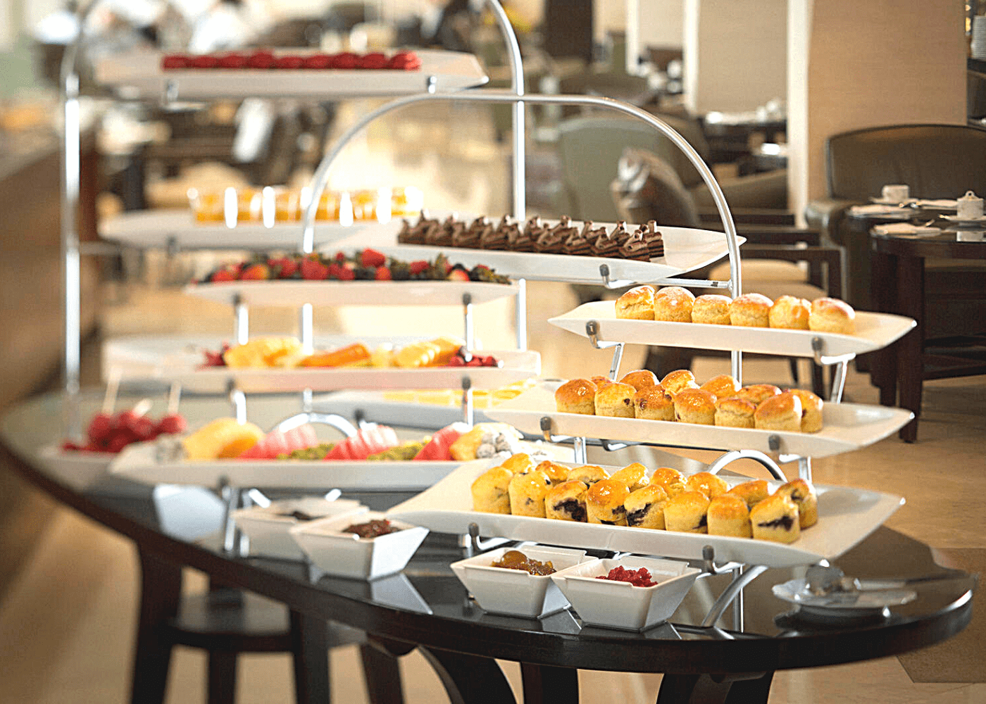 Afternoon tea at L'Espresso | scones in singapore