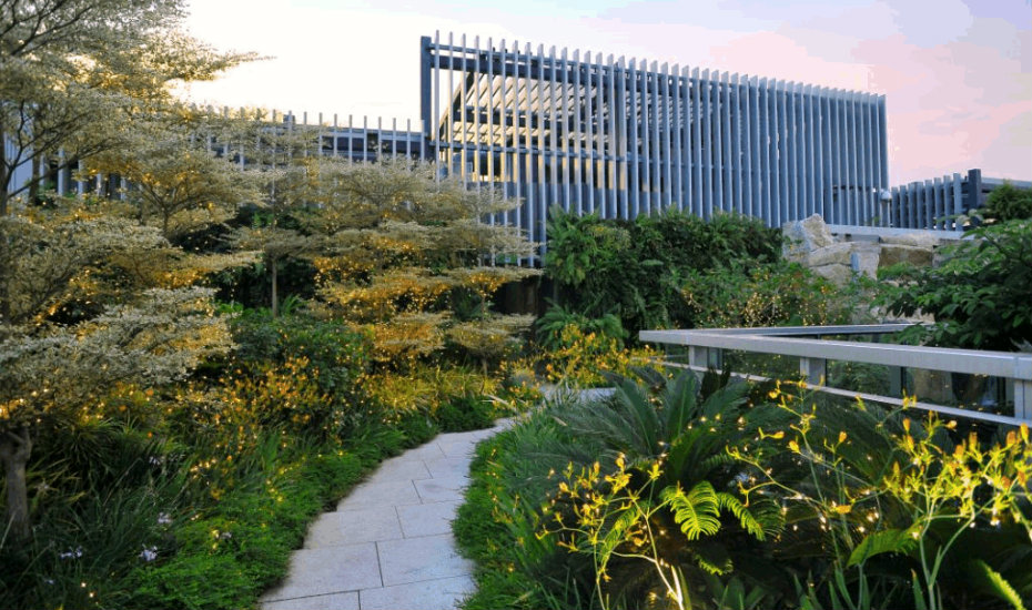 Orchard Central Roof Garden | rooftop green spaces