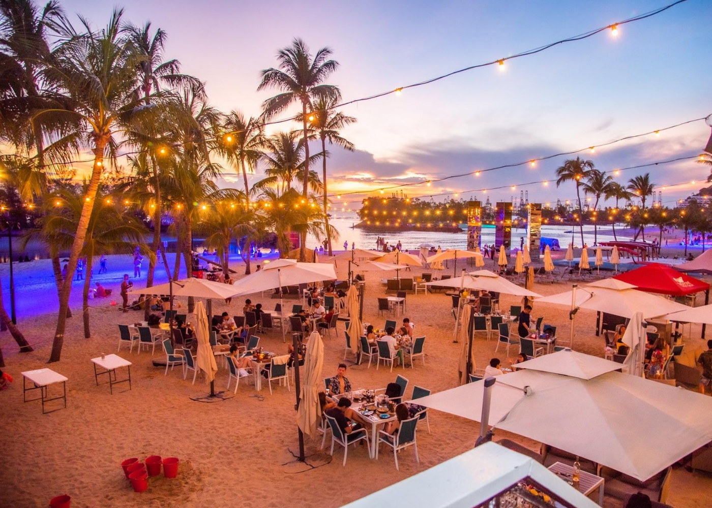 ola beach club | sentosa things to do