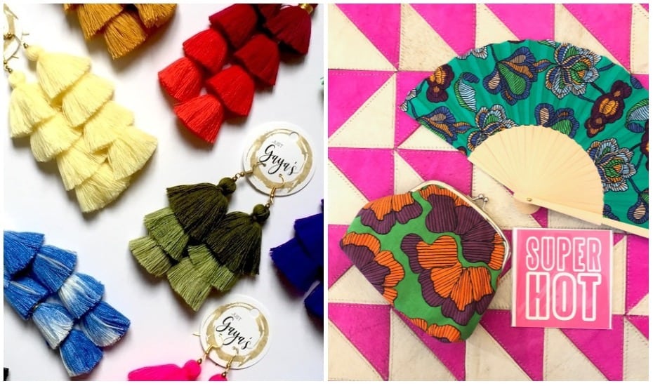 Multi-brand boutique Just Gaya's will be selling its famous tassel earrings and pieces by Nala Designs at Honeycombers Girls' Night Out