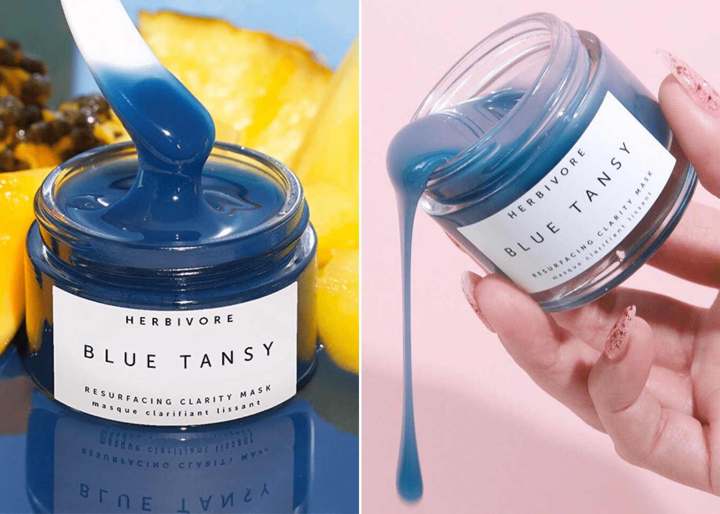 Herbivore’s Blue Tansy - AHA + BHA Resurfacing Clarity Mask