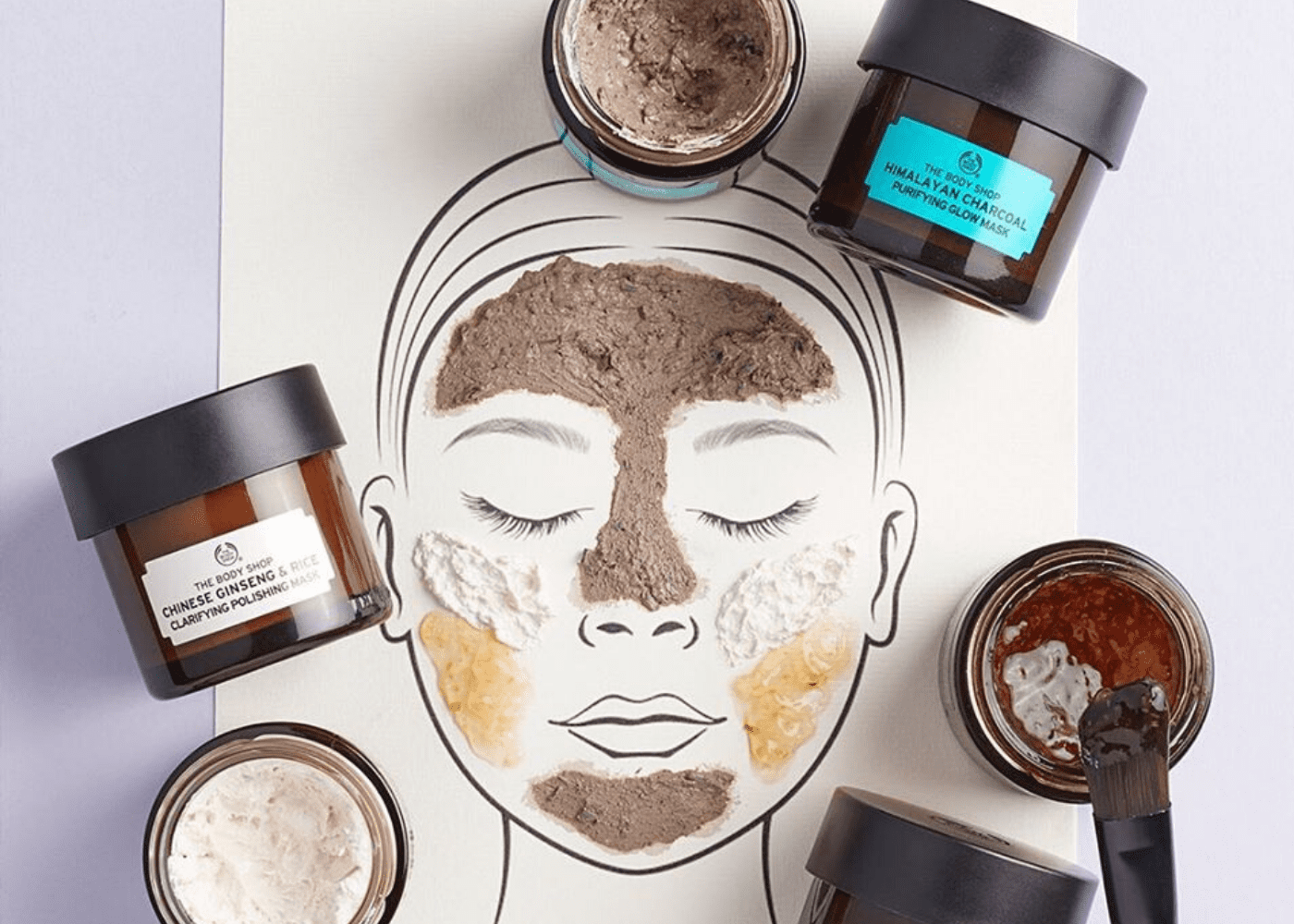 The Body Shop’s Himalayan Charcoal Purifying Glow Mask
