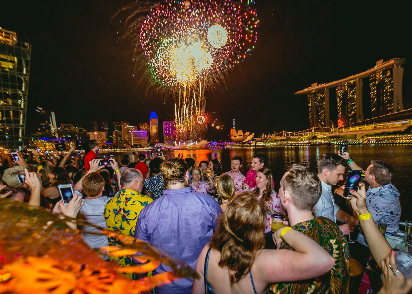 Where to watch fireworks in Singapore: Super Loco Customs House