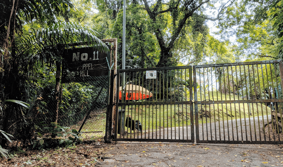 No. 11 Keppel House gate | Follow our hike to the abandoned Keppel Hill Reservoir