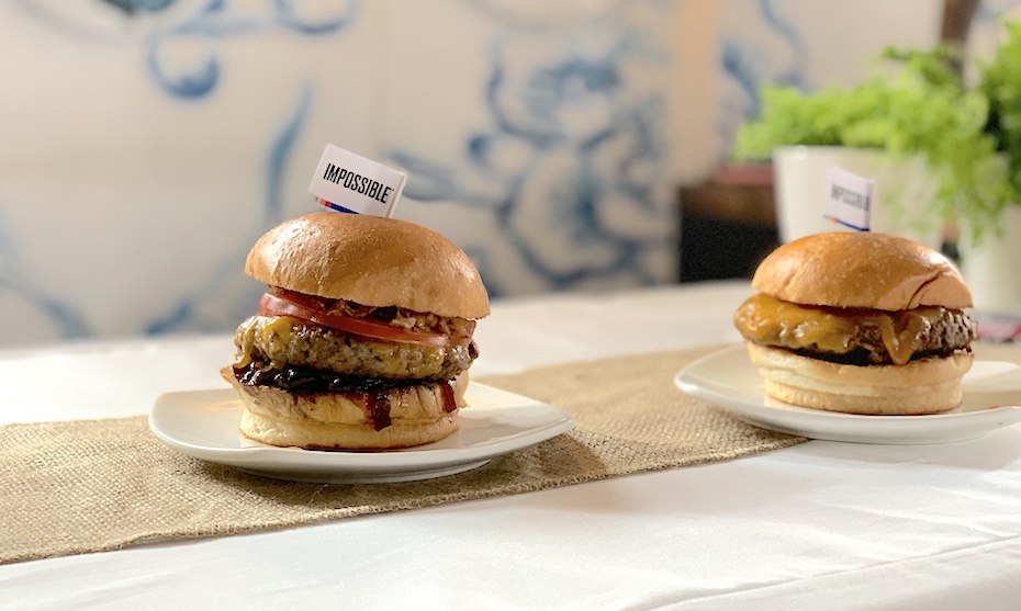 Impossible Foods in Singapore: Three Buns at Potato Head