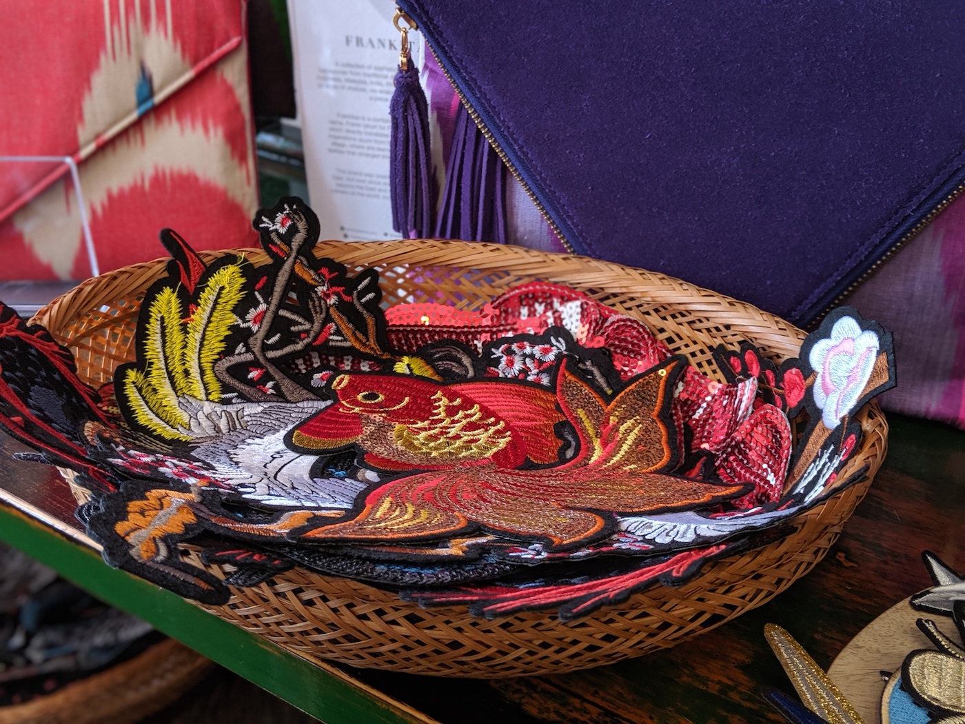 Colourful decals by Just Gaya's at WYLD Shop Joo Chiat Joo Chiat