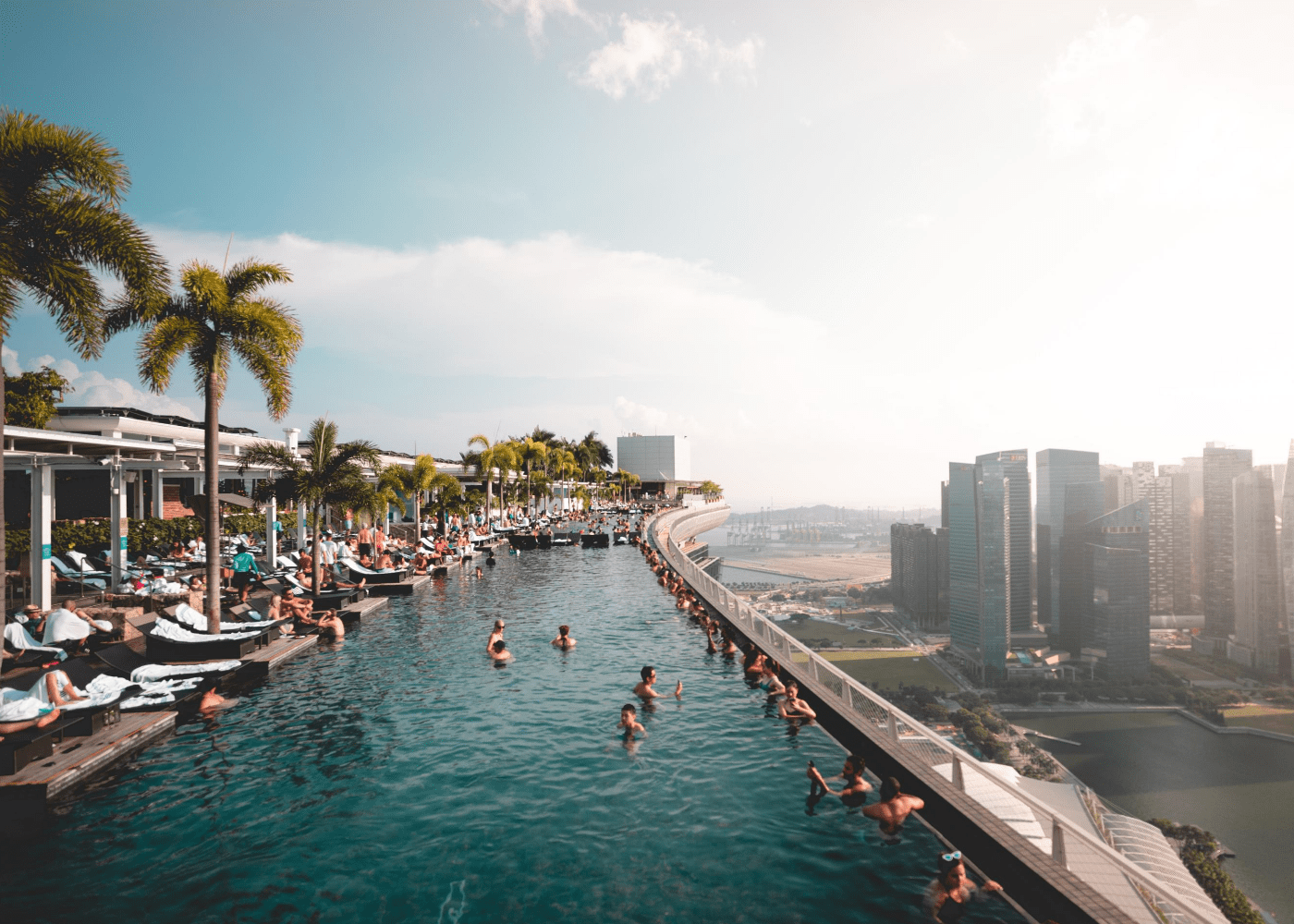 marina bay sands infinity pool