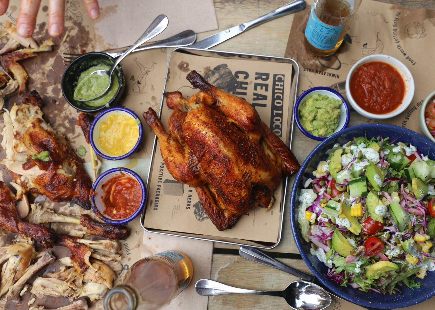 Chico Loco has Mexican spit-roasted chicken