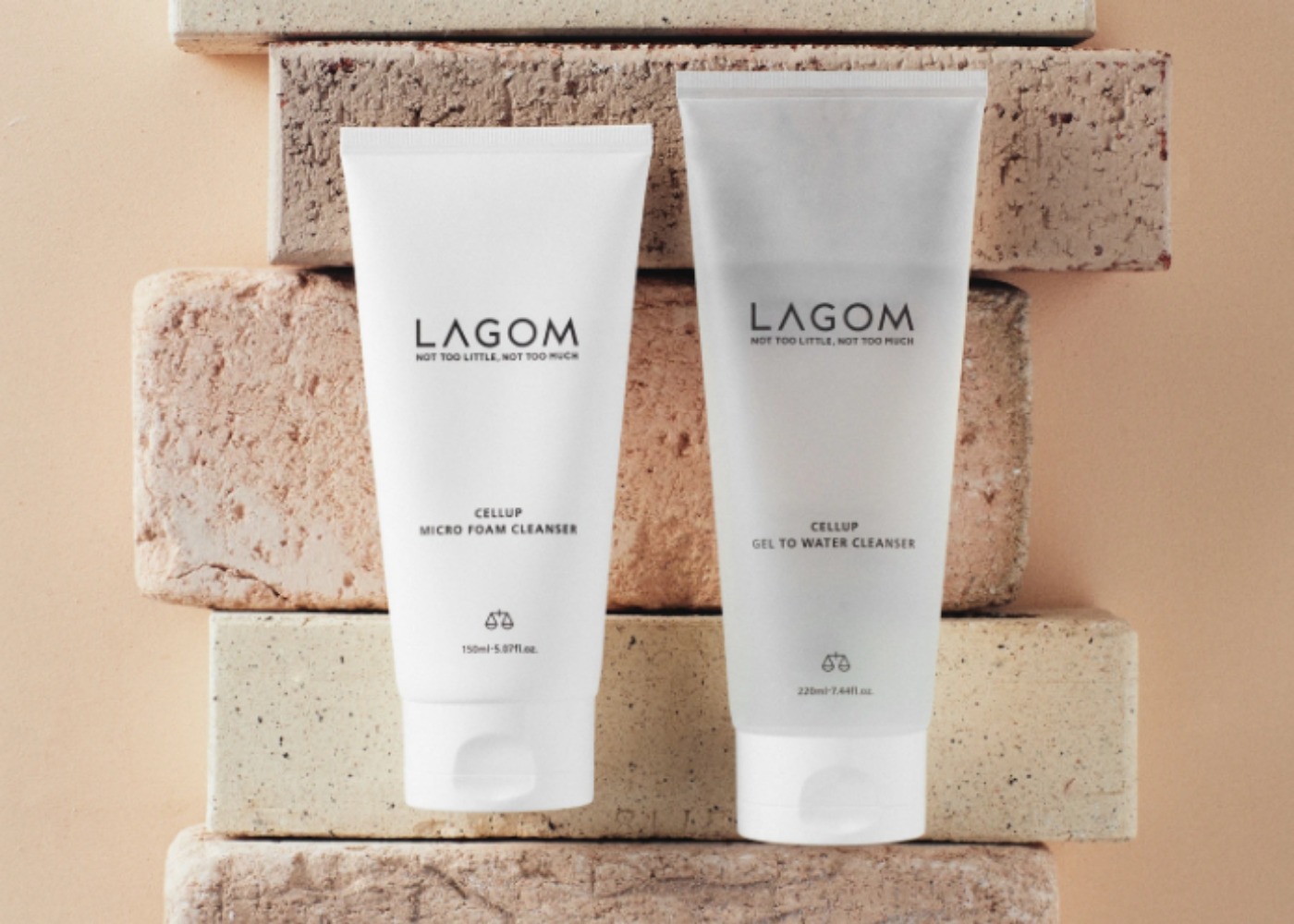 Lagom Cellup Get-to-Water cleanser