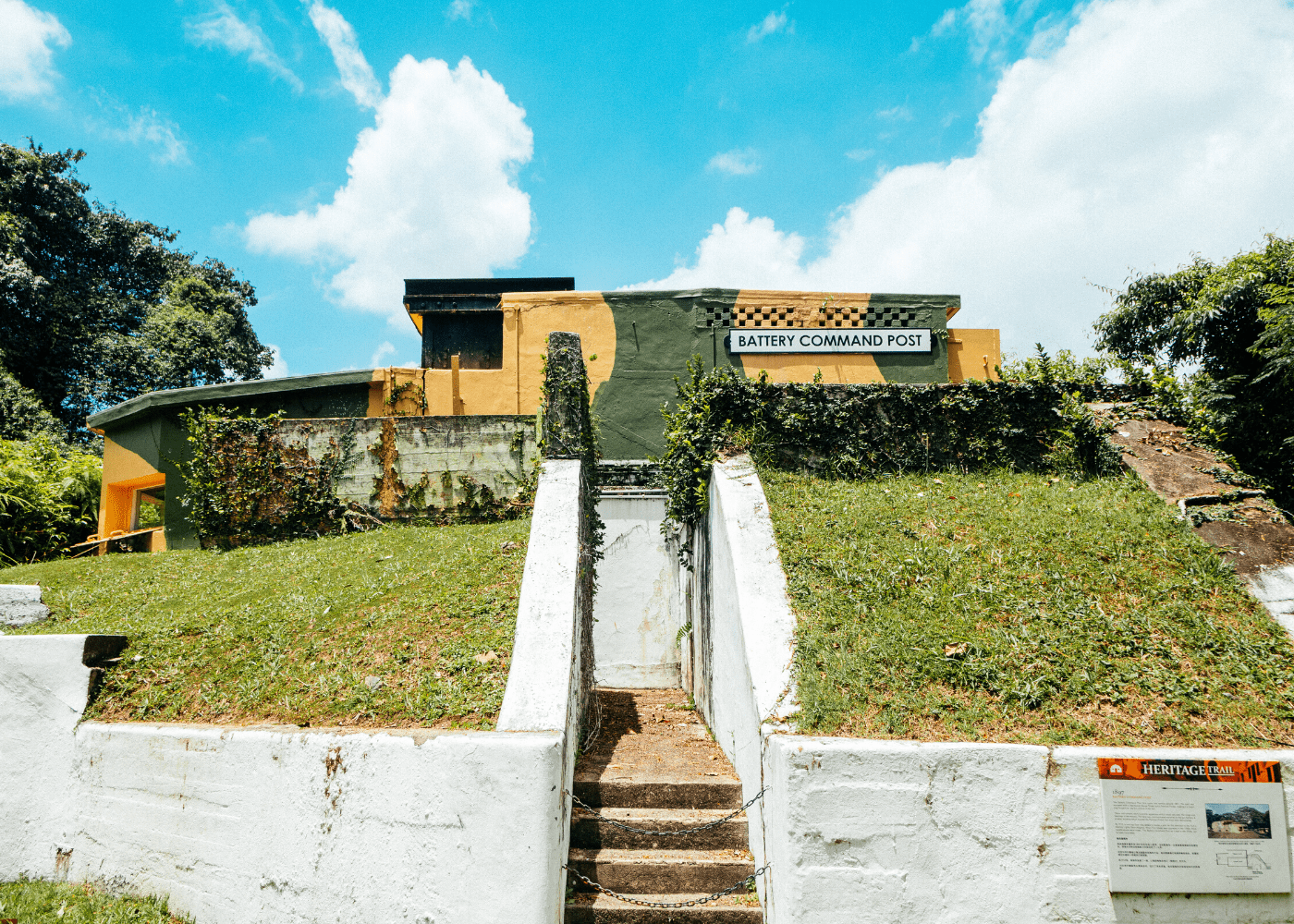 Our guide to Fort Siloso: Battery command post
