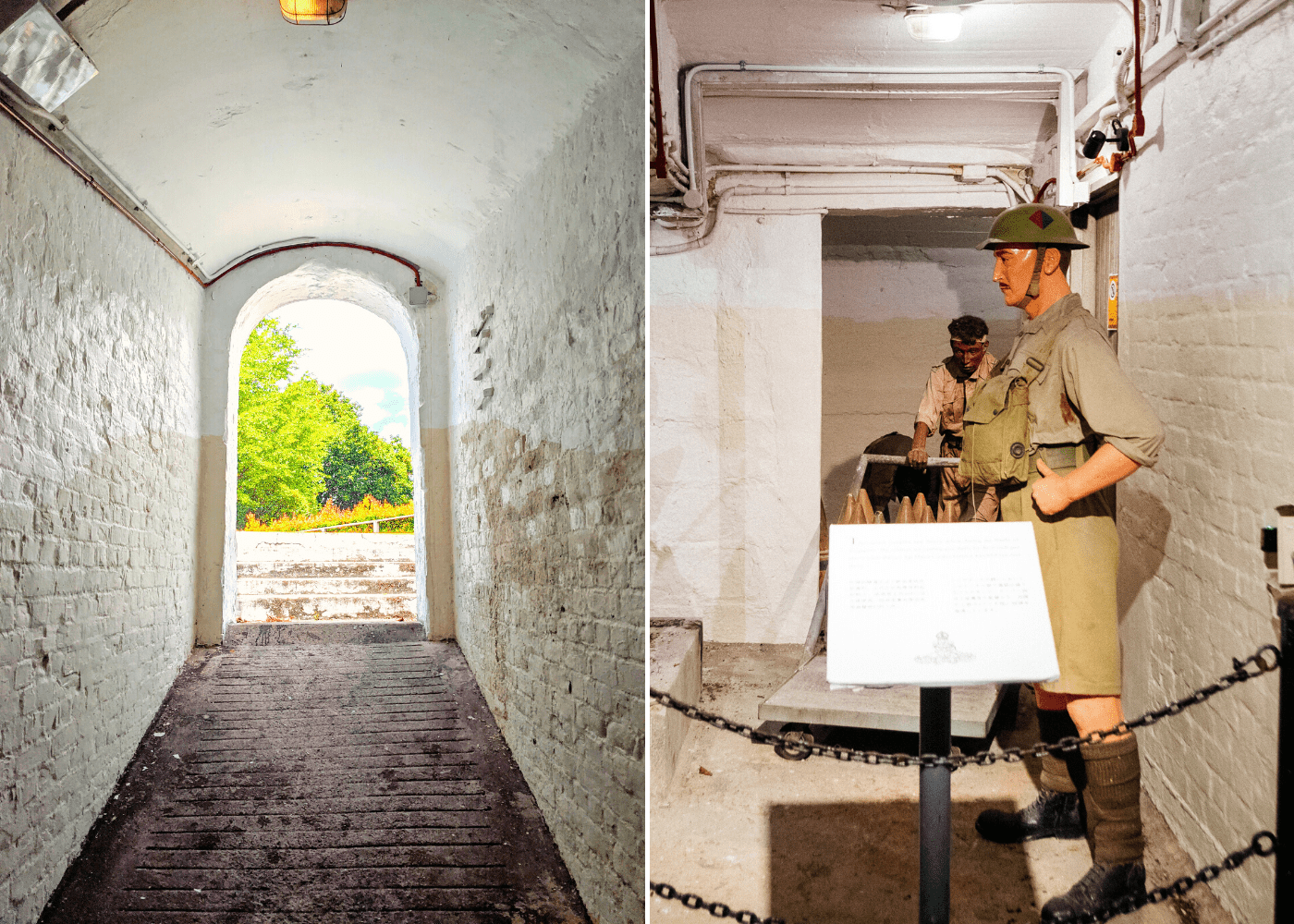 Our guide to Fort Siloso: Underground tunnels