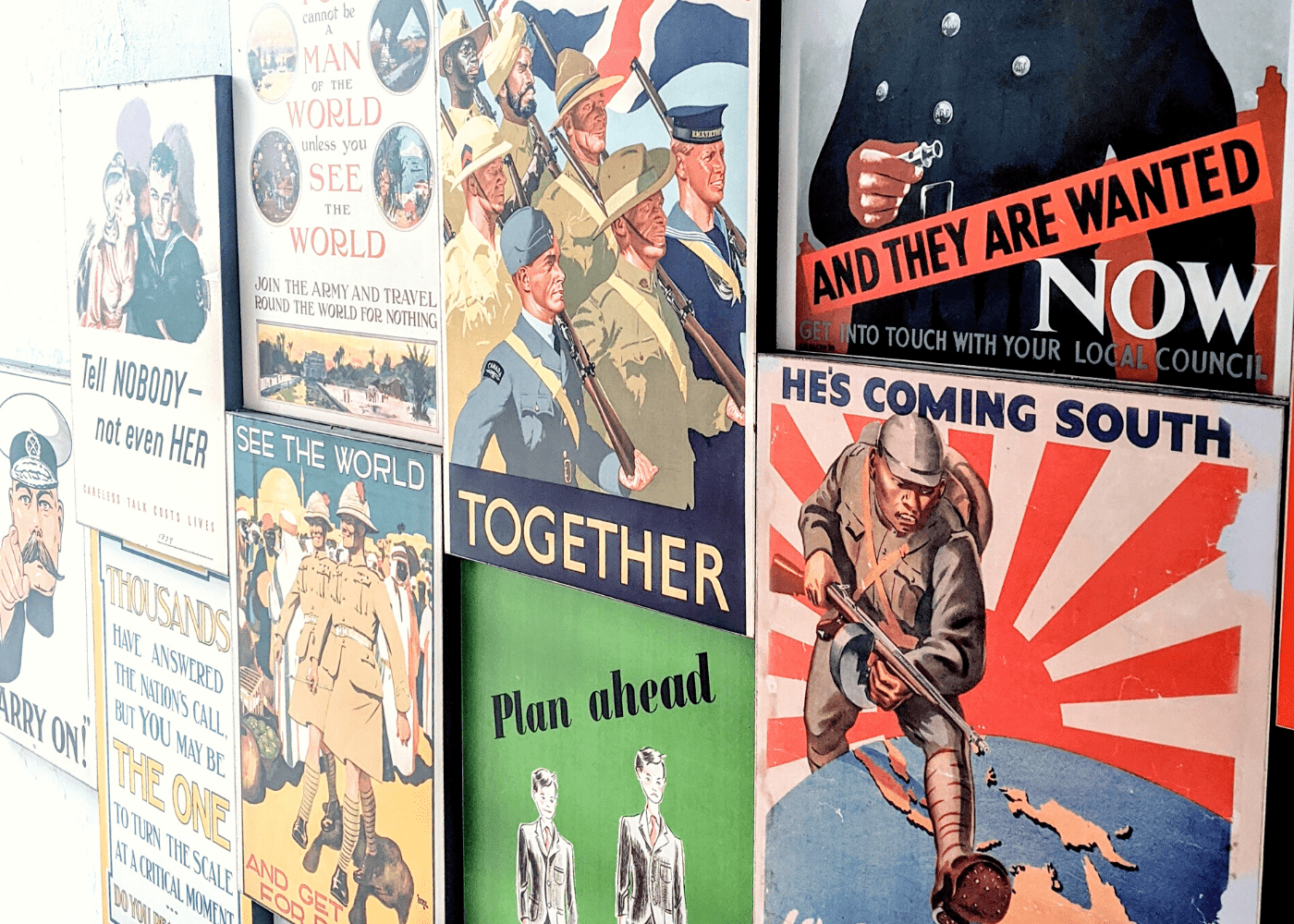 Our guide to Fort Siloso: WWII posters