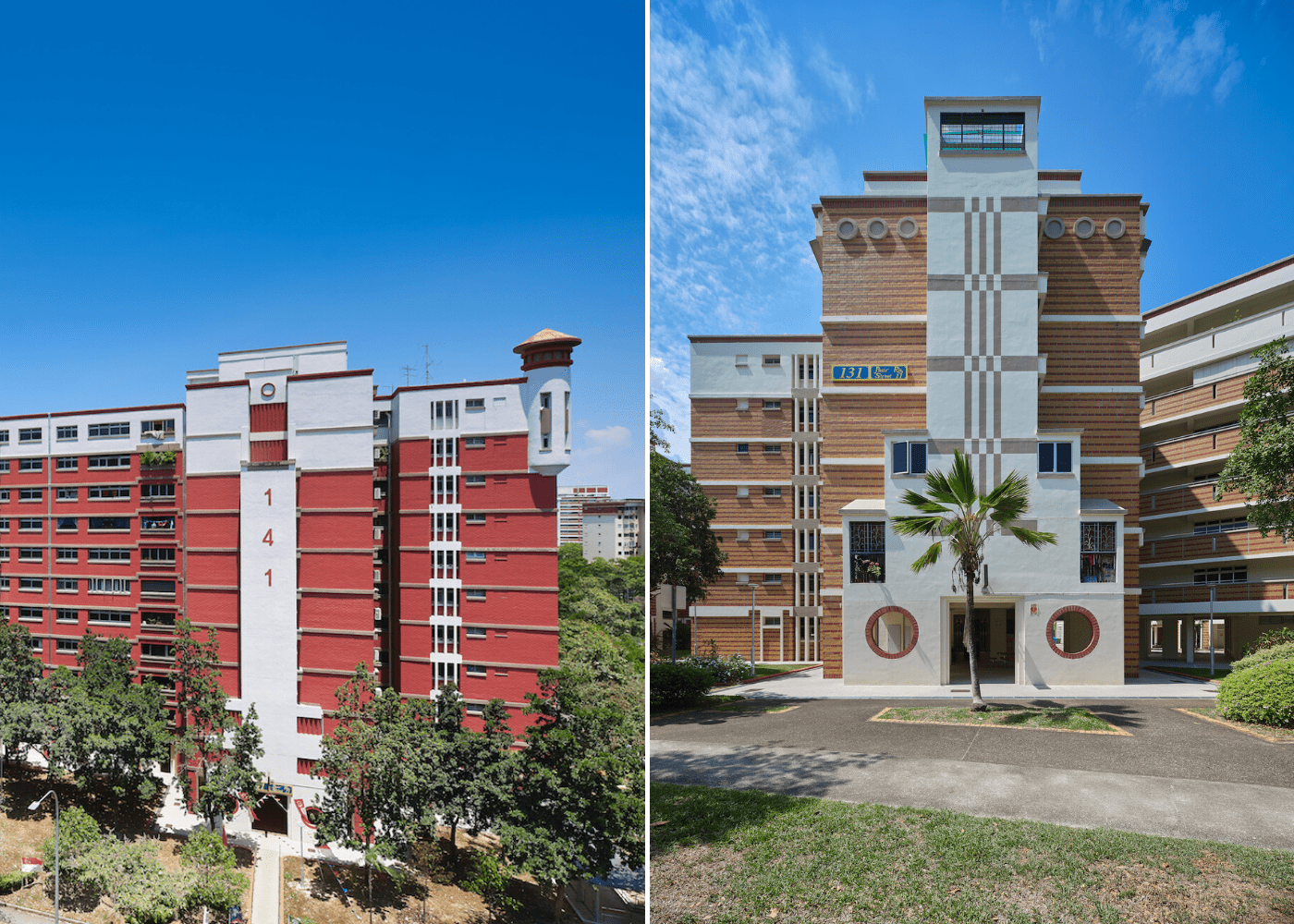 Martime inspired HDB flats | Pasir Ris Heritage Trail
