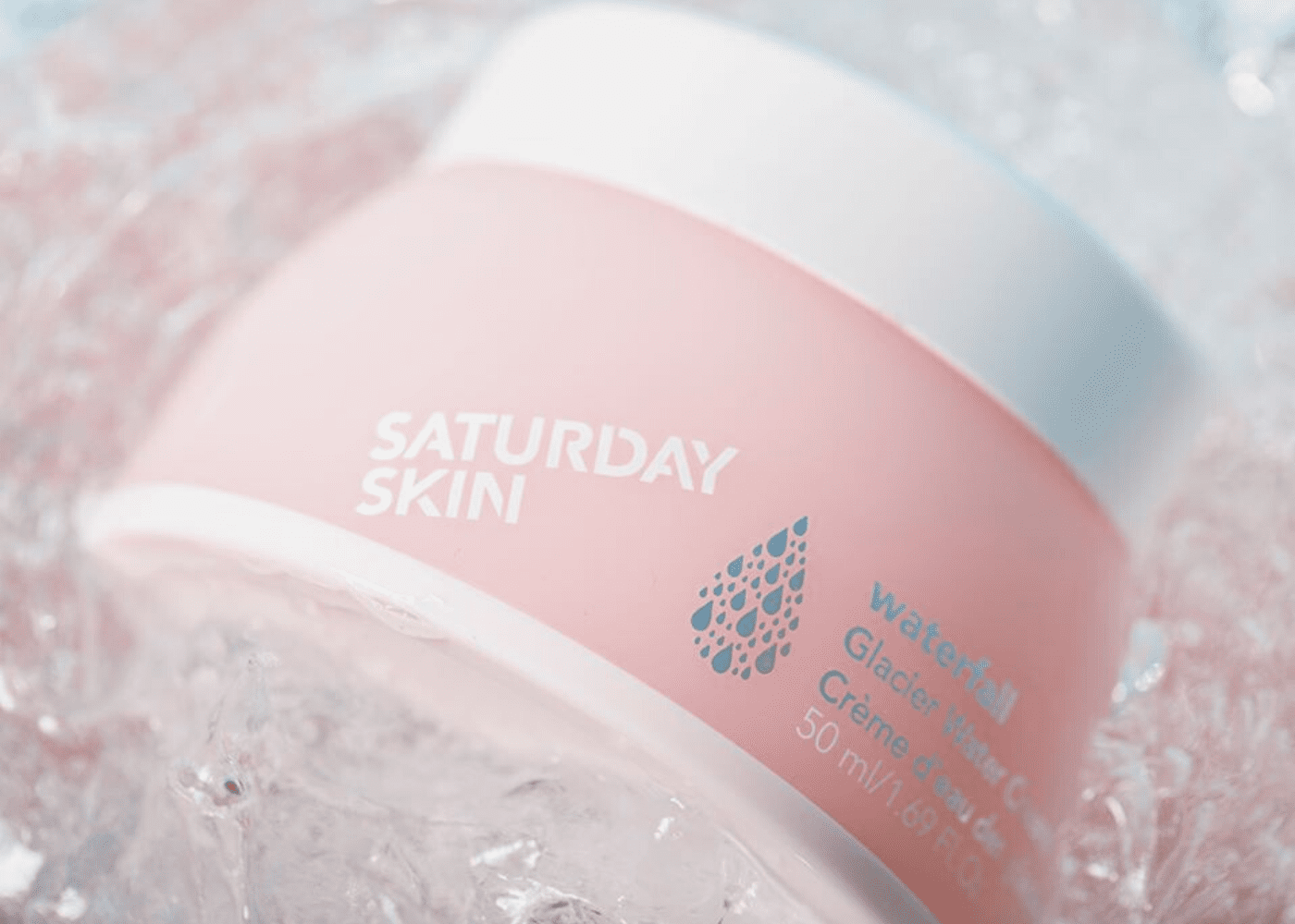 Saturday Skin Waterfall Glacier Water Cream | Honeycombers Singapore beauty review | April 2020