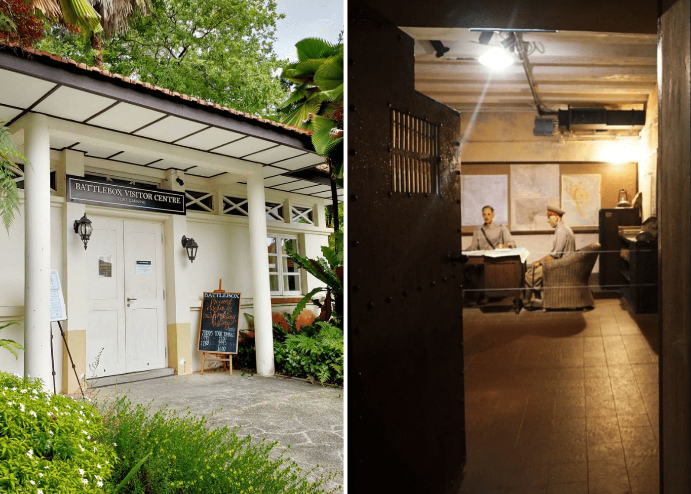 the battlebox fort canning | secret museums in singapore