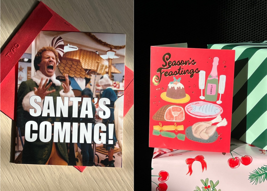greeting cards in singapore | typo christmas card