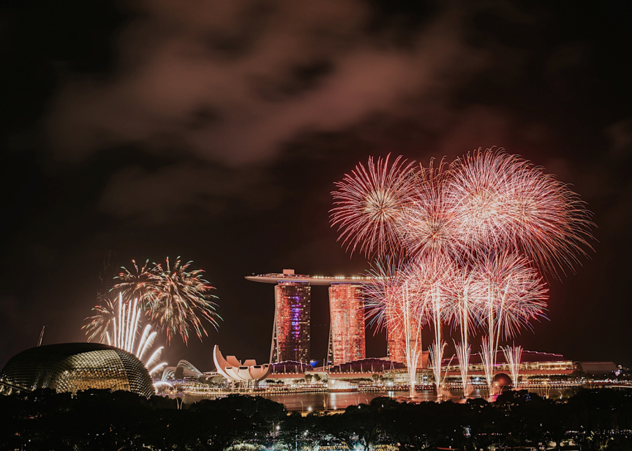 nye party countdown singapore 2024 | smoke and mirrors fireworks