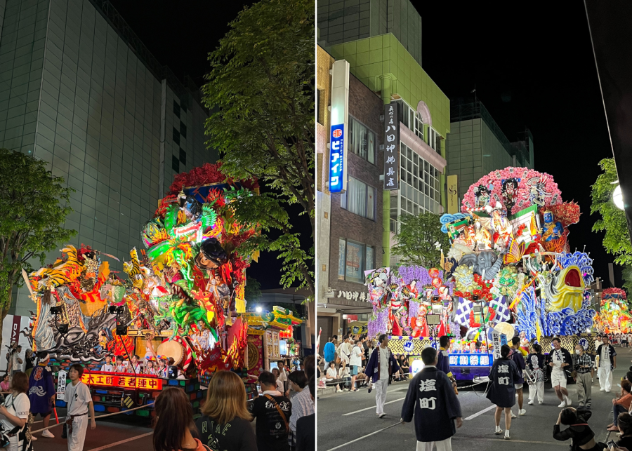 japan festivals hachinohe sansha taisai parade
